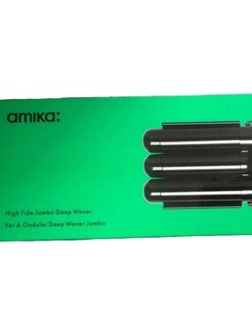 Amika Jumbo High Tide Deep Hair Waver, Black – Brand New, Stylish & Functional